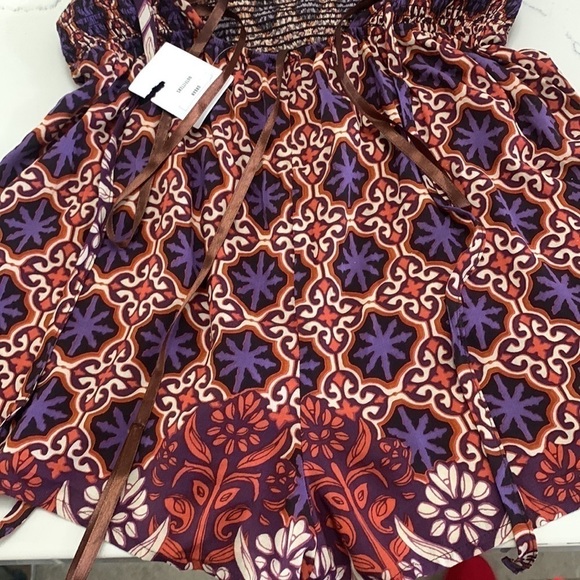 OUT FROM UNDER PURP/PURP urban outfitters size XS mono backless romper - Picture 7 of 12